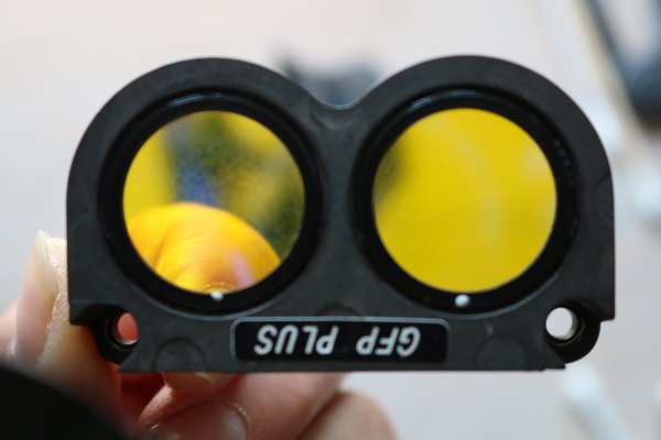 Leica Fluoreszenz-Modul GFP plus  - defekt - (Nr. 10446143) für Stereomikroskope M-Serie