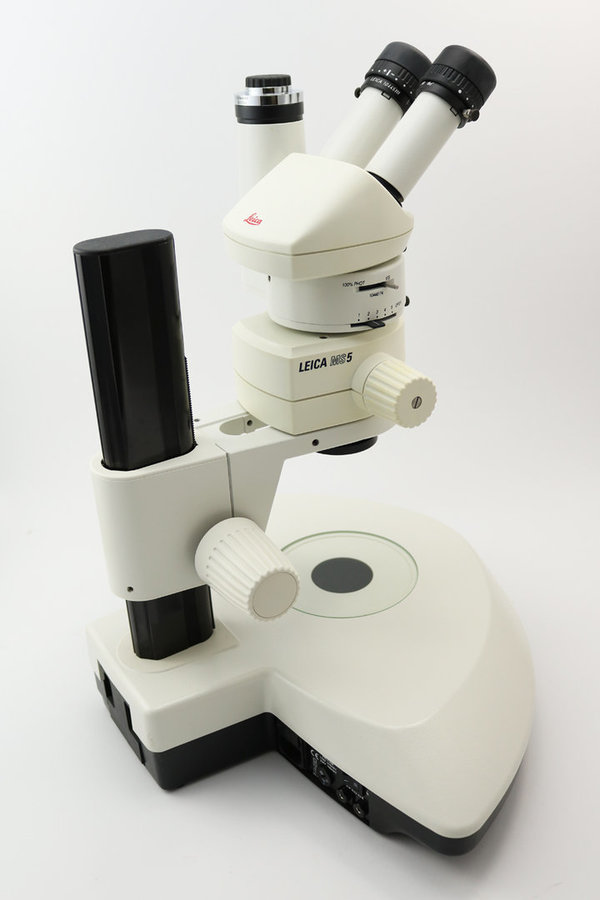 Leica Stereomikroskop MS5 mit großer Durchlichtbasis und KL200, Fotoausgang inkl. c-mount