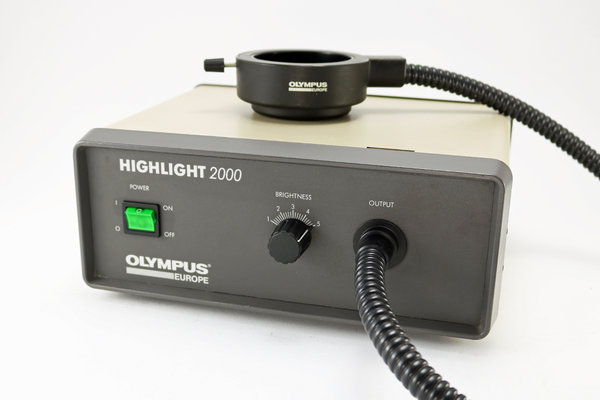 Olympus Kaltlichtquelle HIGHLIGHT 2000 inkl. Ringlicht