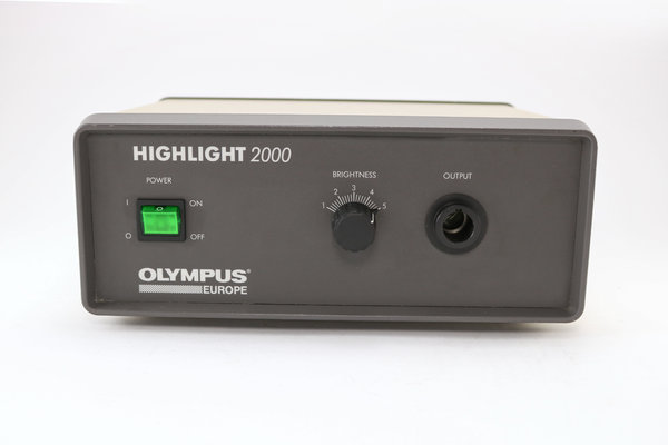 Olympus Kaltlichtquelle HIGHLIGHT 2000 inkl. Ringlicht