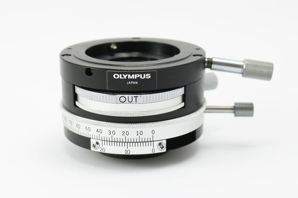 Olympus drehbarer Analysator mit Bertrandlinse und 530nm Lambda-Schieber für BH-2 (Petrographie)